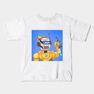 Chemist Robo-doc Kids T-Shirt